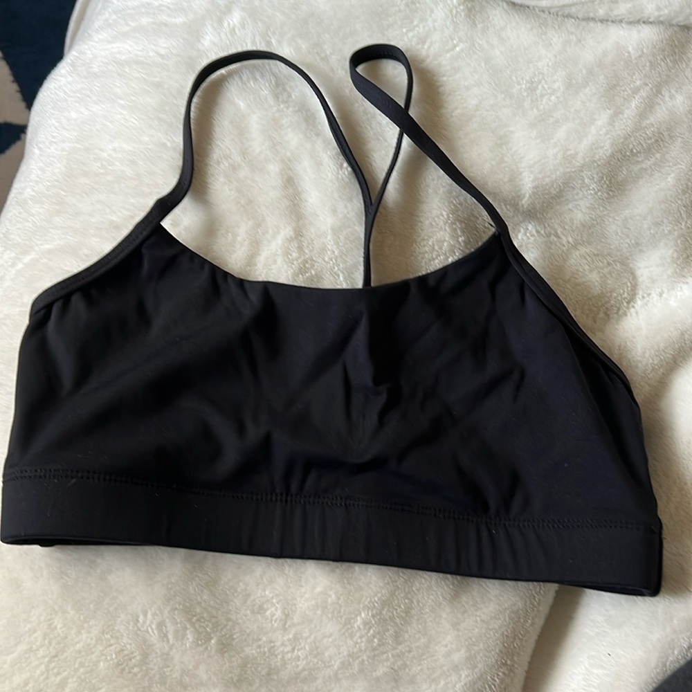 New Black Sports Bra